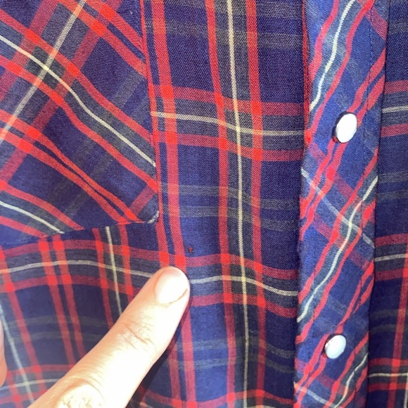 VINTAGE WRANGLER PEARL SNAP SHIRT - Picture 6 of 6